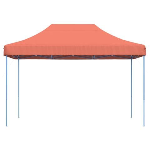 Tenda Da Festa Pieghevole Pop-up Terracotta 410x279x315 Cm - Foto 3