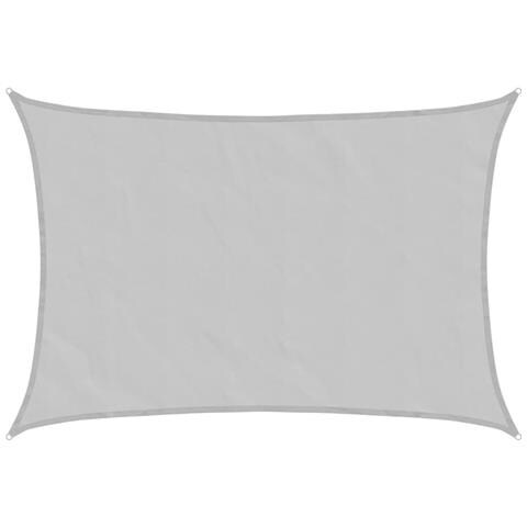 Vela Parasole Grigio Chiaro 6x5 M 100% Poliestere Oxford - Foto 2