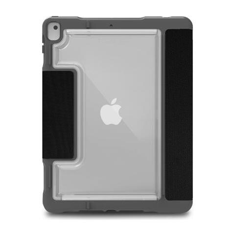 Custodia Per Ipad 10,2"" Dux Plus Duo Rinforzata Slot Da Apple Pencil, Nero Transparente - Foto 1