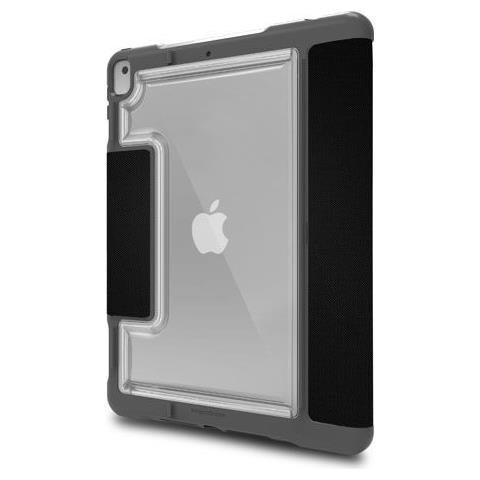 Custodia Per Ipad 10,2"" Dux Plus Duo Rinforzata Slot Da Apple Pencil, Nero Transparente - Foto 5