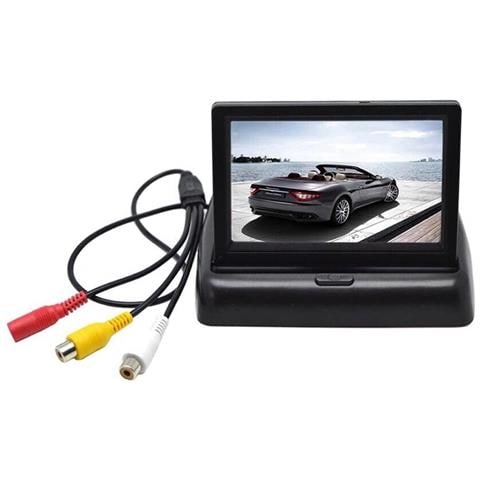Monitor Tft 4,3" Pollici A Colori Per Retromarcia Auto Camper Scomparsa - Foto 1