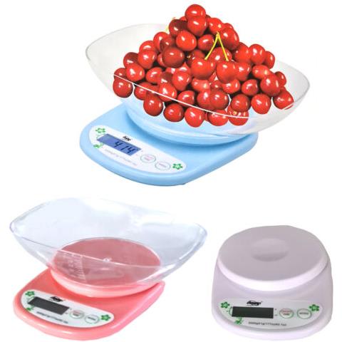 Bilancia Digitale Lcd Piatto Vassoio Cucina Elettronica Liquidi 5 Kg Tara B25 - Foto 1