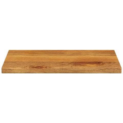 Piano Per Tavolo 60x20x2,5cm Rettangolare Legno Massello Mango - Foto 3