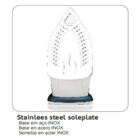 Ferro a Vapor Potenza 2800 W Colore Bianco Verde - Foto 4