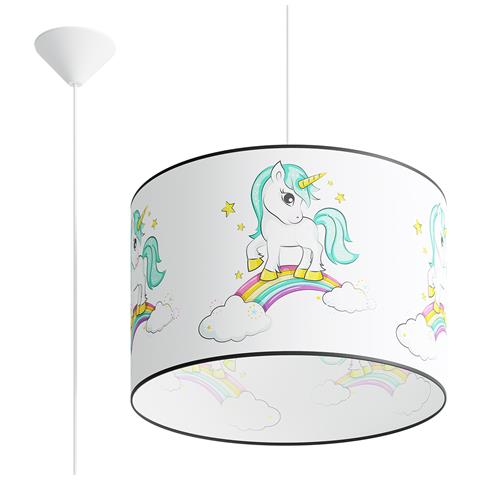 Lampada A Sospensione Unicorn 40 Sl. 1413 - Moderno Lampade A Sospensione Multicolore 95x40x40 Cm - Foto 1