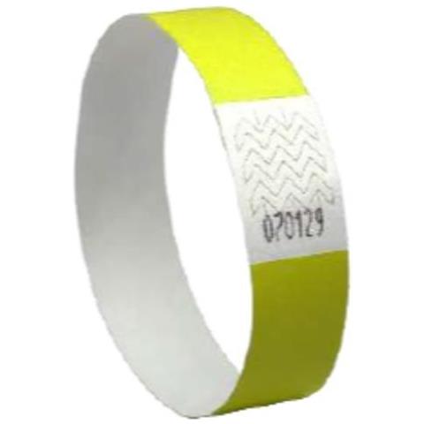 Braccialetti Tyvek Giallo Fluo - Foto 1