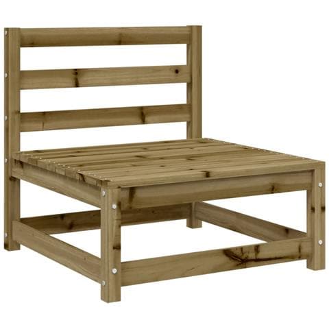 Set Divani da Giardino 9 pz in Legno Impregnato di Pino - Foto 2