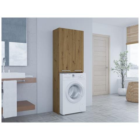 POLA DD ARTISAN armadietto di conservazione per bagno Quercia - Foto 3