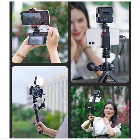 Supporto Regolabile A Doppia Testa A 360° Per Telefono E Fotocamera - Foto 2