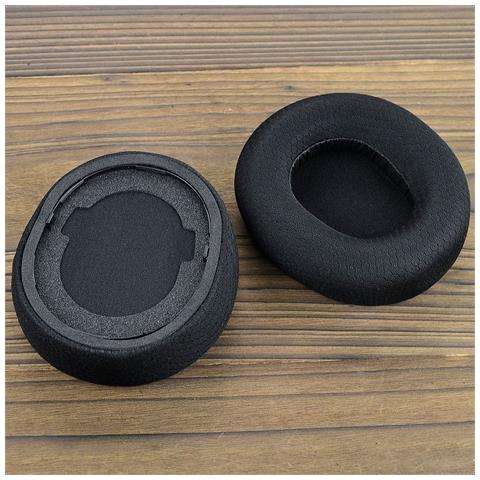 Cuscinetti Auricolari Di Ricambio In Rete Da Calcio Nera (2 Pezzi) - Compatibili Con Steelseries Arctis Nova Pro Wireless - Foto 3