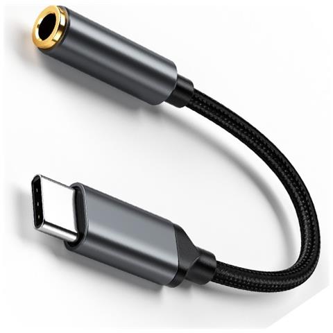 Adattatore Da Type-c A 3.5mm Con Dac Per Audio Di Alta Qualità E Chiamate Black - Foto 2