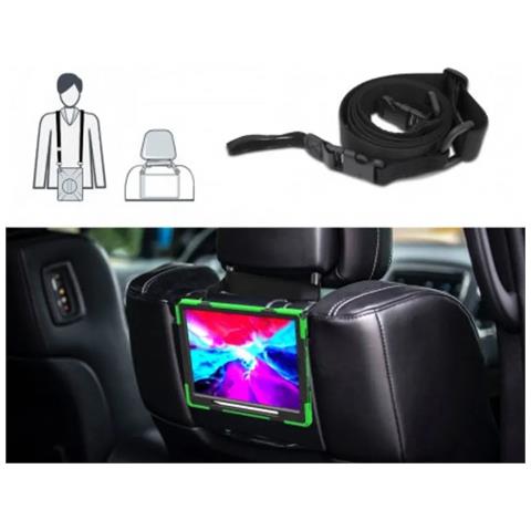 Custodia Per Ipad Pro 12.9"" Con Supporto E Tracolla Verde - Foto 2