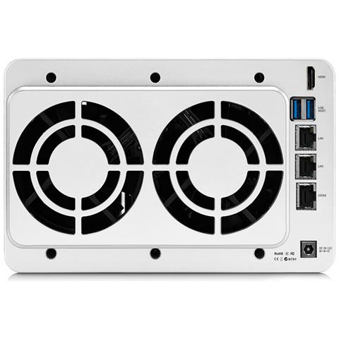 F5-422 server NAS e di archiviazione Desktop Intel® Celeron® J3455 4 GB DDR3 0 TB Grigio - Foto 2