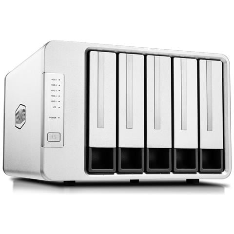 F5-422 server NAS e di archiviazione Desktop Intel® Celeron® J3455 4 GB DDR3 0 TB Grigio - Foto 1