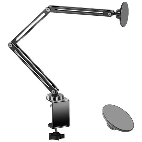 Supporto Magnetico Pieghevole Per Telefono - Braccio Regolabile Universale Da Tavolo - Foto 1