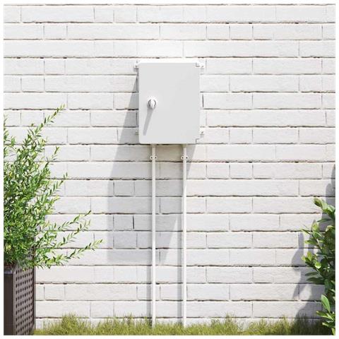 Armadietto di Controllo Grigio 21 x 13 x 28 cm Plastica ABS - Foto 2