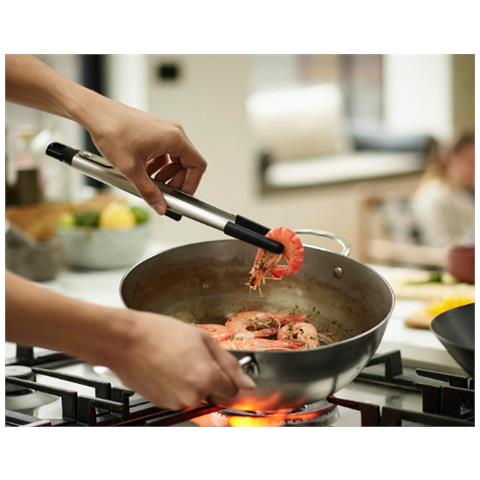 Set Pinze In Acciaio Inox Elevate Fusion Due Pezzi Design Funzionale Ed Elegante Ideale Per Utensili Da Cucina Antiaderenti Colore Multicolore - Foto 4