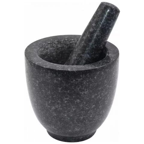 Mortaio in granito KH-1680 per macinare spezie ed erbe aromatiche - Foto 1