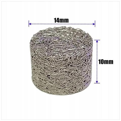 Filtro Per Schiuma 10x14mm - Acciaio Inox Di Alta Qualità | Dimensioni: Ø14mm, H10mm | Compatibile Con Schiumogeni Pa, Ls3 - Foto 8