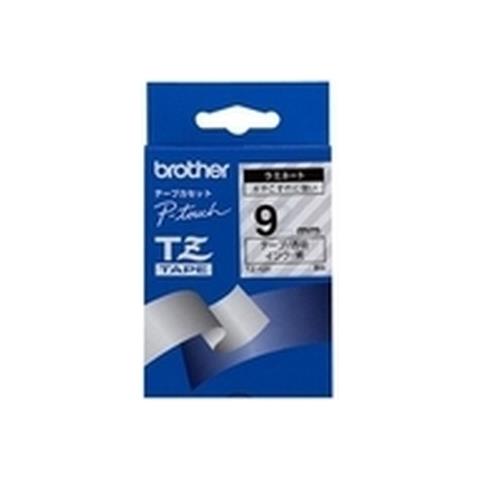 Nastro Laminato per Etichettatrice Formato 9 mm x 8 m Nero su Trasparente - Foto 5