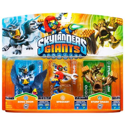 Skylanders Giants Sprocket + S. Boom + StumpSmash - Foto 2
