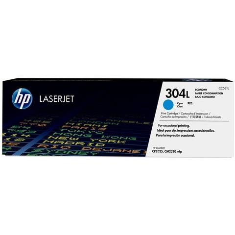CC531L Toner Originale 304L Ciano LaserJet CP2025n Capacità 1400 Pagine - Foto 7