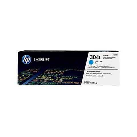 CC531L Toner Originale 304L Ciano LaserJet CP2025n Capacità 1400 Pagine - Foto 1