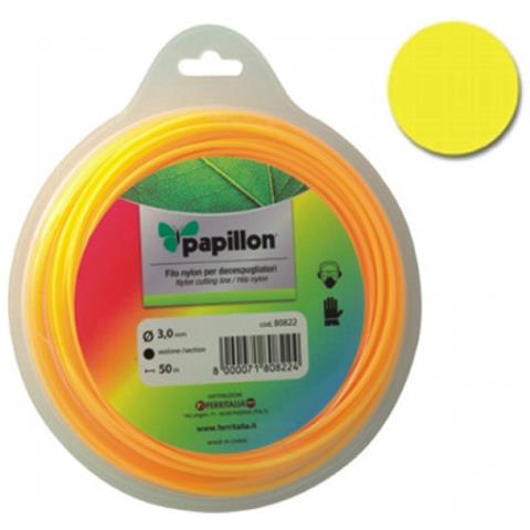 Filo nylon per decespugliatore 100 mt Ø : 2,4 mm Profilo: Tondo Papillon - Foto 3