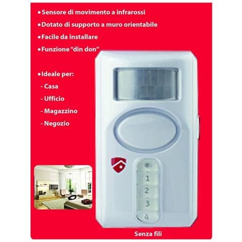 Allarme C / Sens. Di Movimento A Tastiera+sirena - Foto 1