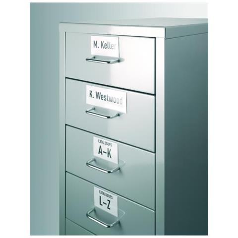 Labelfix Porta Etichetta Adesivo Ppl 30x200mm Ritagliabile 5pz - Foto 1