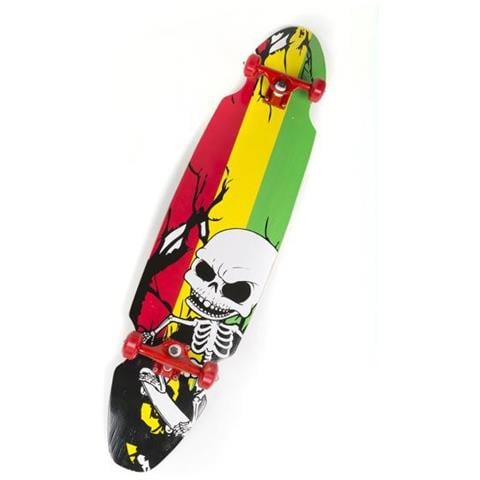 Longboard Skull Skateboard / monopattini Skateboard Pattinaggio - Foto 1