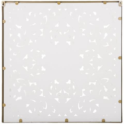 Decorazione Da Muro Color Bianco E Legno Chiaro Yonora - Foto 6