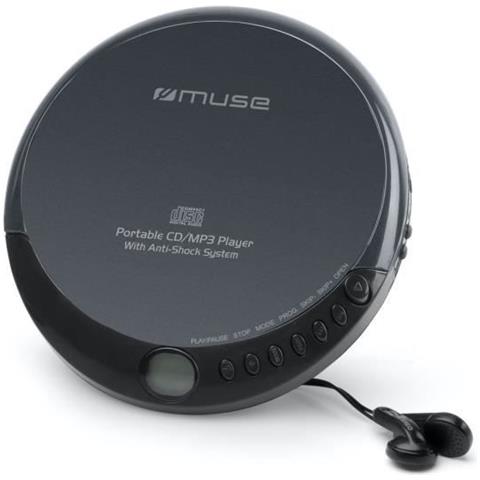 : M-900DM Portable Cd / Mp3 Player With Anti Shock Black - Foto 1
