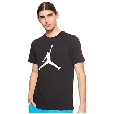 Nike M J Jumpman Ss Crew T-shirt, Uomo, Nero / bianco, Xl - Foto 1