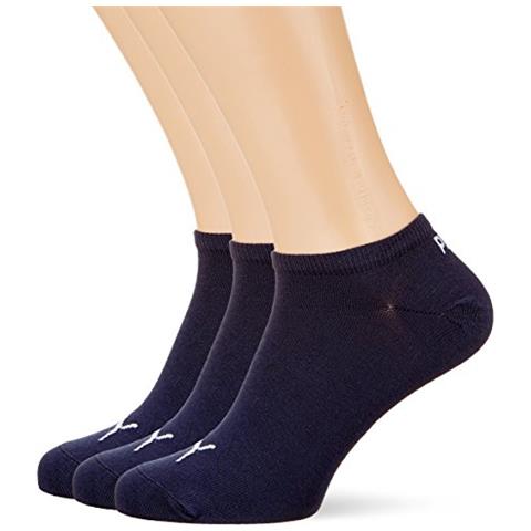 Sneaker Plain 3p Calze Sportive, Blu Navy, 35/38 (pacco Da 3) Unisex - Adulto - Foto 1