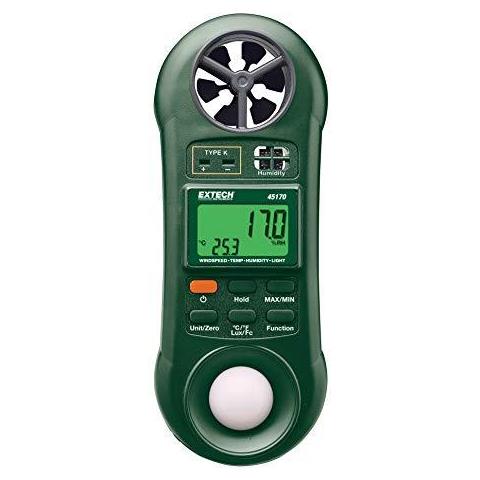 Instruments 45170 Mini Termo Anemometro Meter Light Plus - Foto 1