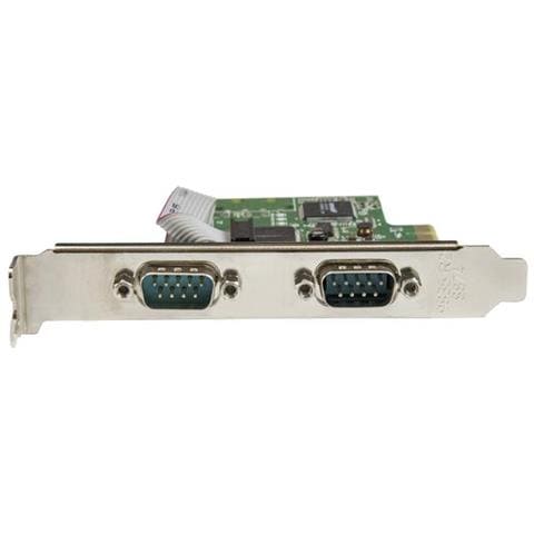 Scheda Seriale PCI Express da 2 porte DB9 con UART 16C1050 - RS232 - Foto 4