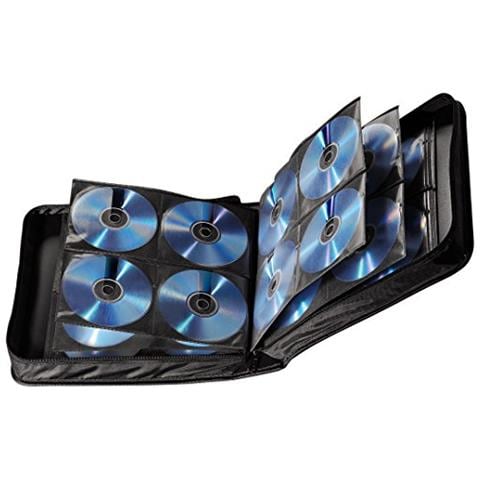 CD Wallet Nylon 208, black 208dischi Nero - Foto 1