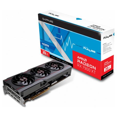 Radeon RX 7900 XT 20 GB GDDR6 Pci-E 2 x DisplayPort / 2 x HDMI Pulse - Foto 1