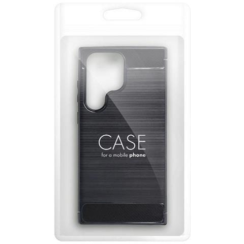 Custodia B-case Tpu Silicone Cover Case Per Samsung Galaxy S23 Ultra S918 Carbon Metal Black - Foto 5