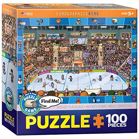 Hockey Trova E Trova Puzzle Da 100 Pezzi - Foto 1