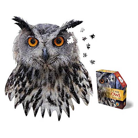 Puzzles - I Am Owl - 550 Pezzi - Puzzle A Forma Di Animale - Foto 1