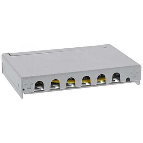 Patch Panel Cat. 6a 0.5u A 6 Vie, Da Tavolo, Grigio - Foto 3