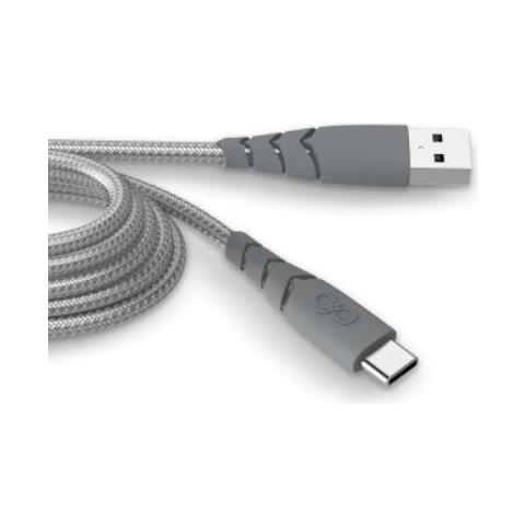 Cavo Usb A/usb C Ultrarinforzato 3m - 3a, Grigio - Foto 1