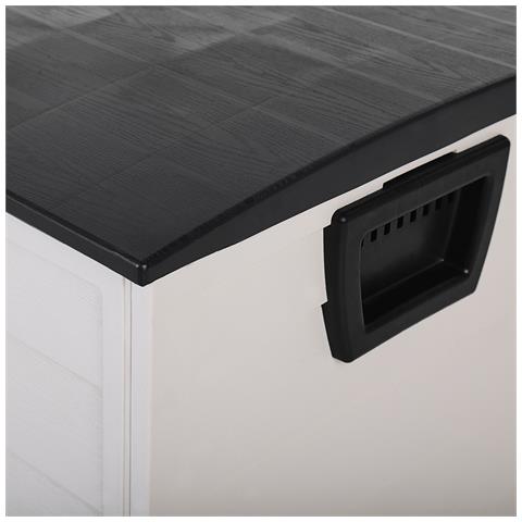 Cesta Da Giardino 112 X 50 Cm Beige E Nero Locarno - Foto 8