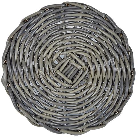 Set Di 3 Vasi Per Piante Rattan Sintetico Marrone Nikiti - Foto 2