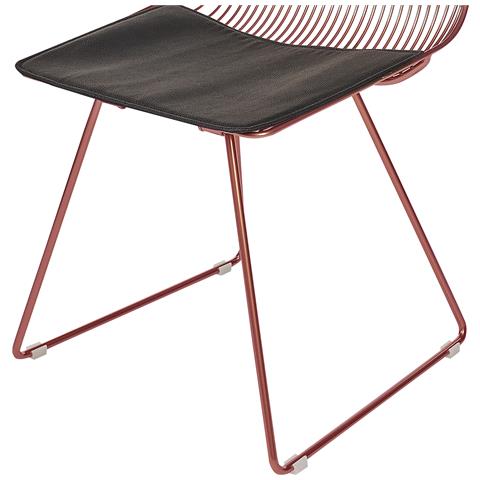 Set Di 2 Sedie Metallo Oro Rosa Beatty - Foto 8