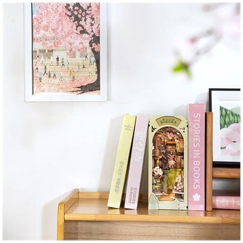 Book Nook Falling Sakura - Foto 2