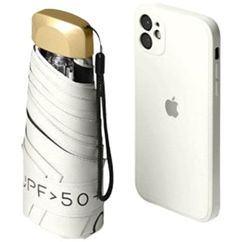 Ombrello Pieghevole Mini Compatto White - Foto 1