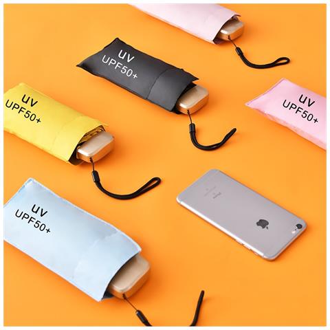 Ombrello Pieghevole Mini Compatto White - Foto 2